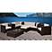 Clarence 9-Piece Off-White Outdoor Sectional