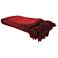 Claret "Not Your Mother's Throw" Cashmere Throw Blanket