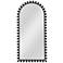 Claria 22" x 45" Black Wall Mirror