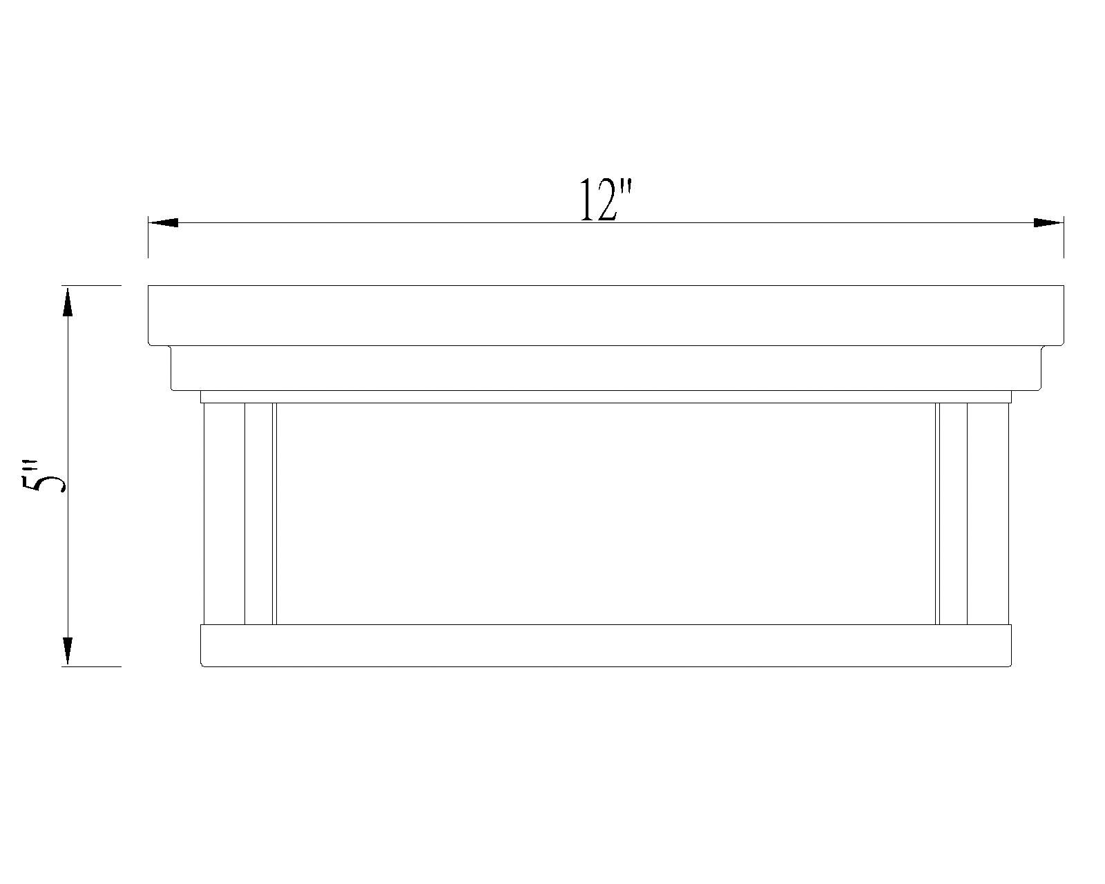 Clarion 12" Wide Brushed Nickel 2-Light Ceiling Light in scene