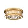 Clarion 20 3/4" Wide Olde Brass 4-Light Ceiling Light in scene