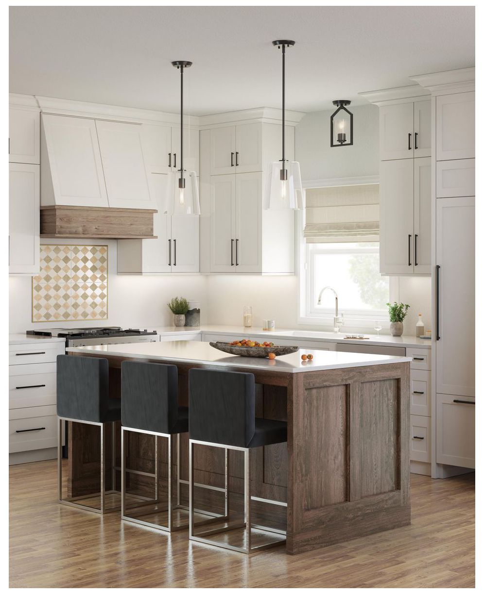 Image 2 Clarion Collection One-Light Clear Glass Pendant Light more views
