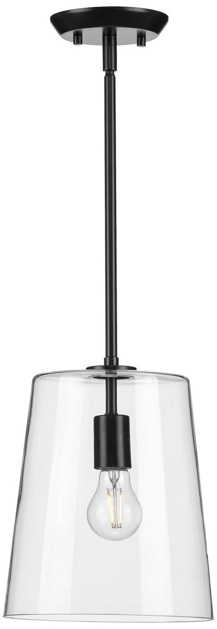 Image 5 Clarion Collection One-Light Clear Glass Pendant Light more views