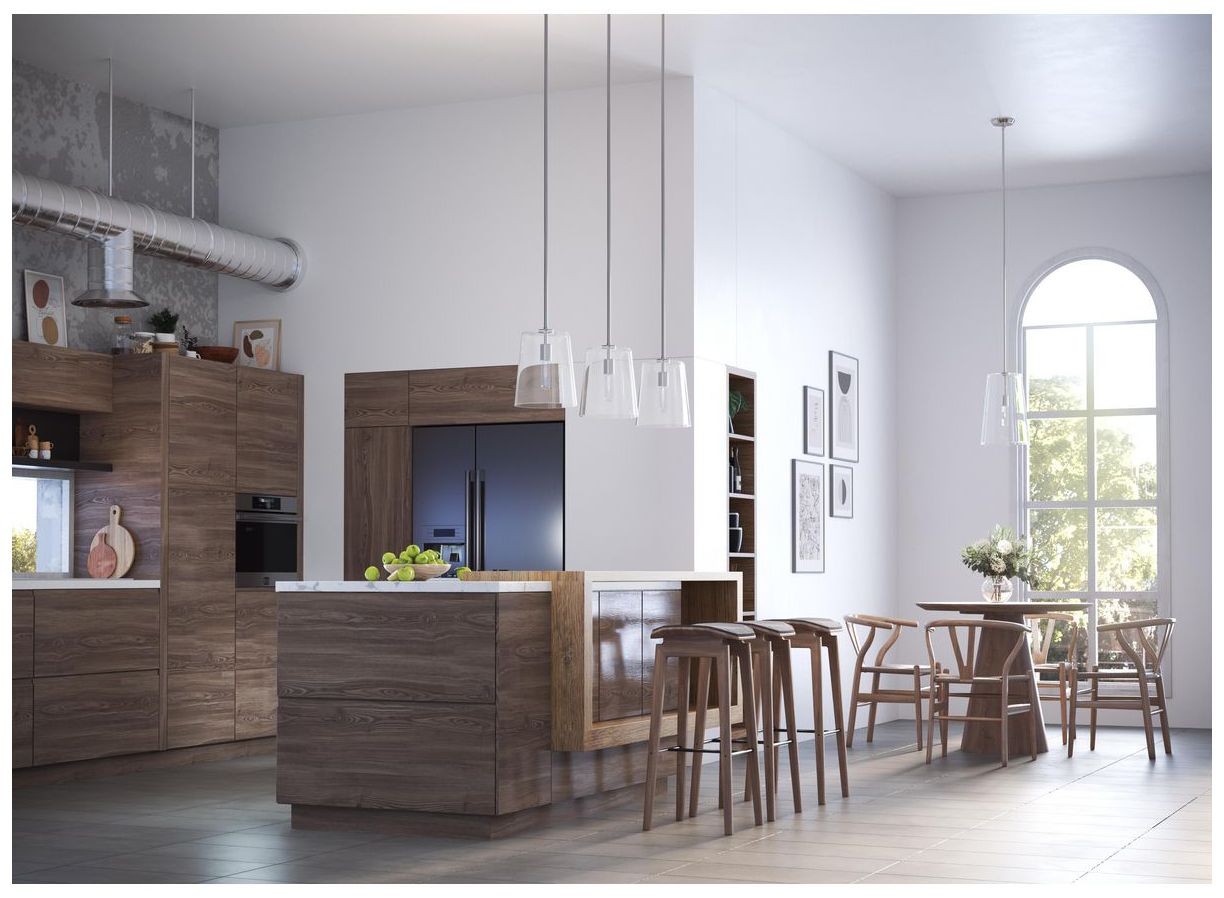 Clarion Collection One-Light Clear Glass Pendant Light