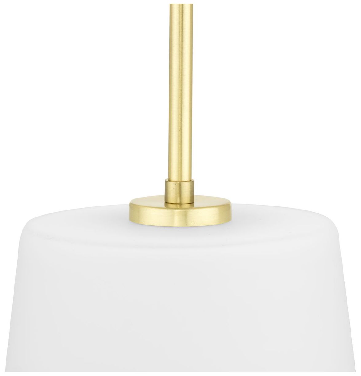 Clarion Collection One-Light Etched White Pendant P500429
