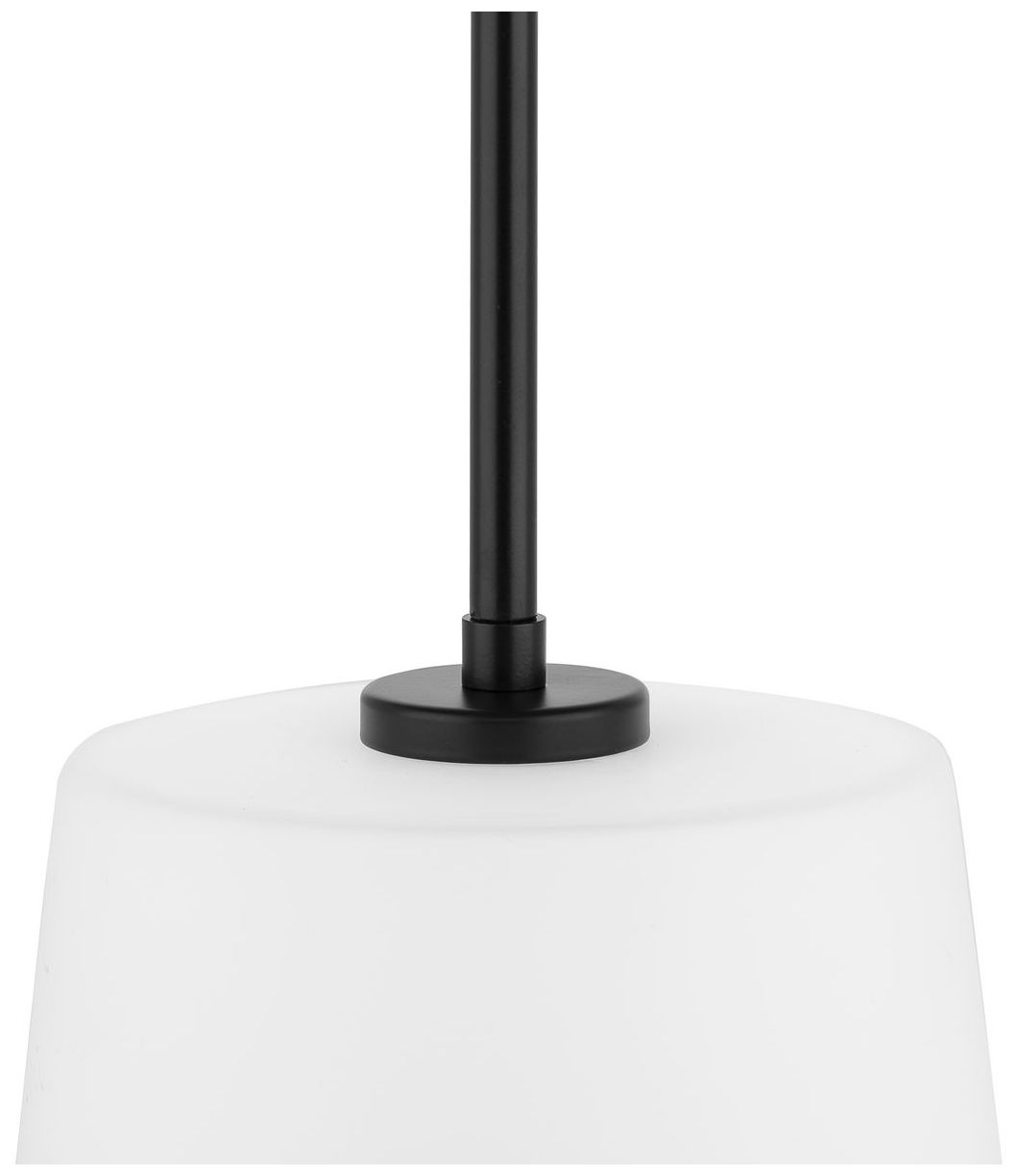 Clarion Collection One-Light Etched White Pendant P500429
