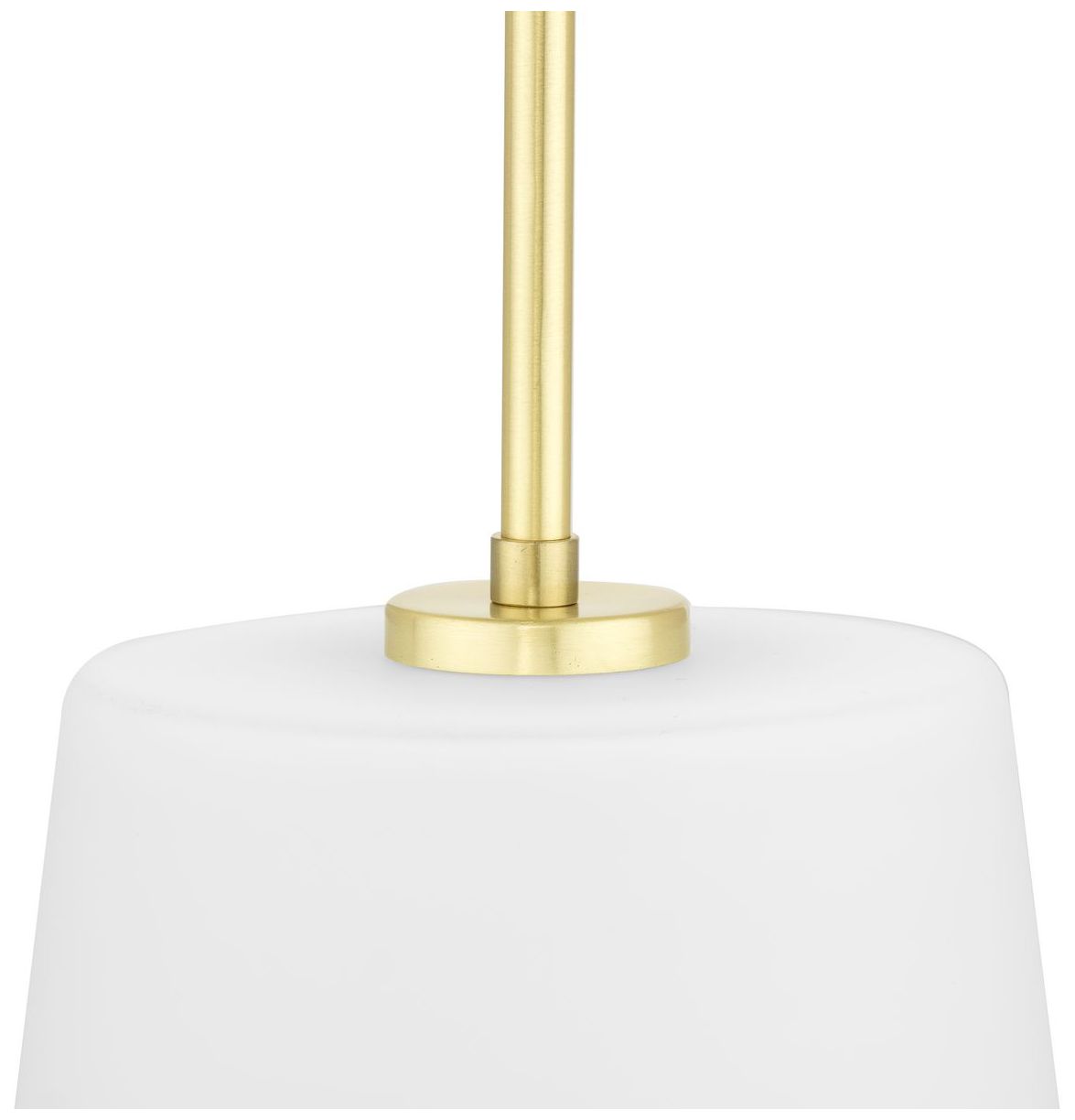 Clarion Collection One-Light Etched White Pendant P500430