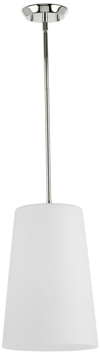 Image 3 Clarion Collection One-Light Etched White Pendant P500430 more views