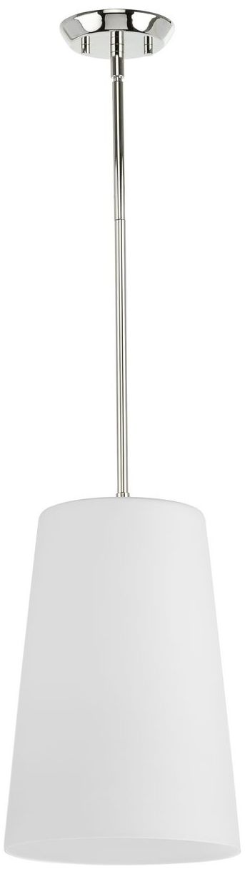 Image 5 Clarion Collection One-Light Etched White Pendant P500430 more views