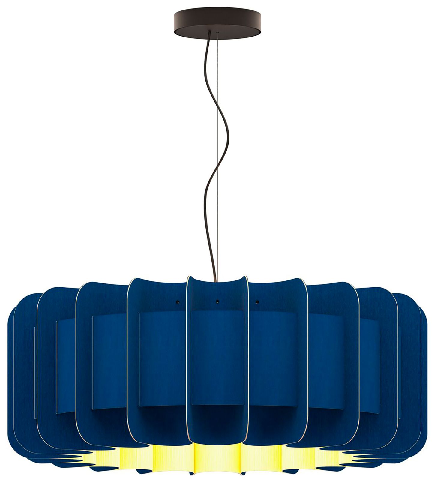 Clarissa 29.1" Wide Blue Pendant