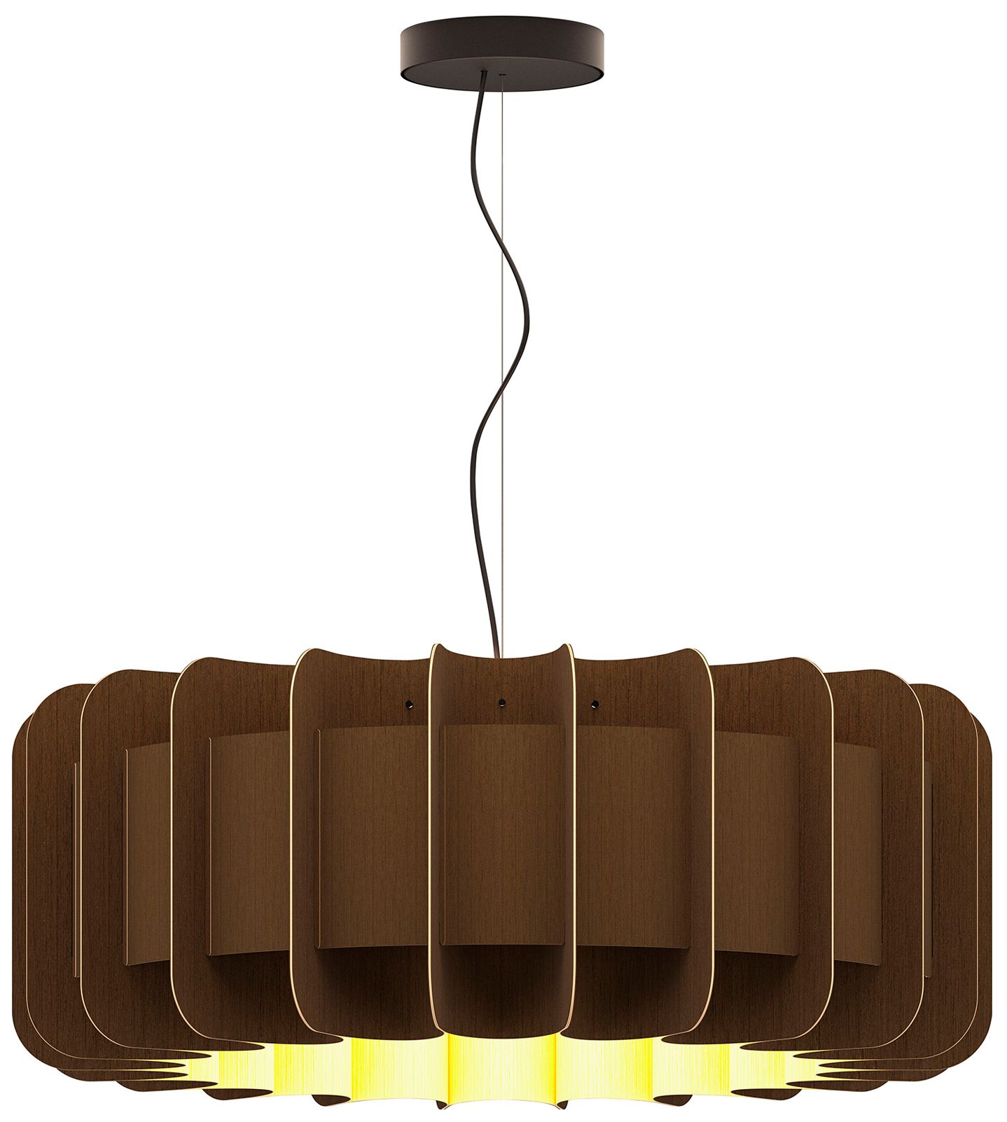 Clarissa 29.1" Wide Ebony Pendant