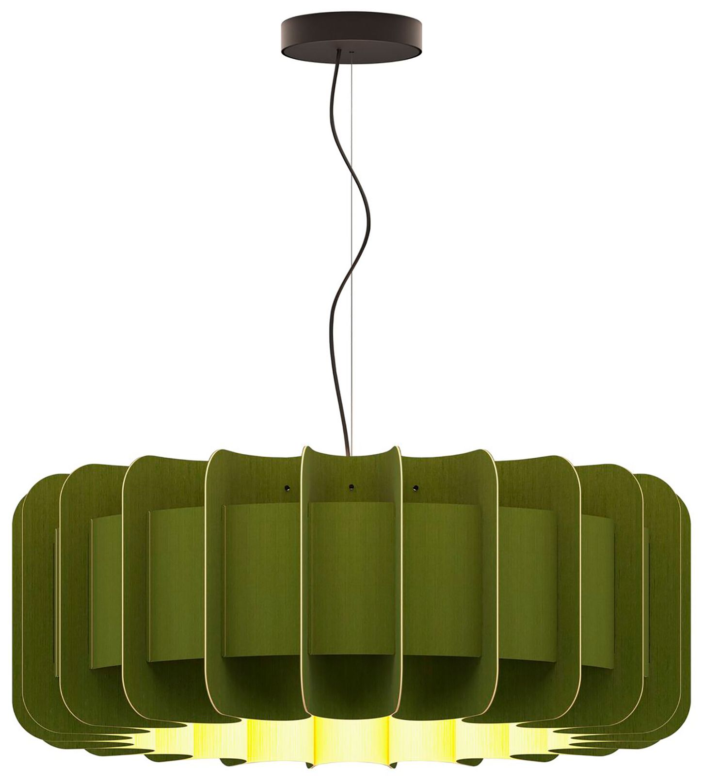 Clarissa 29.1" Wide Green Pendant