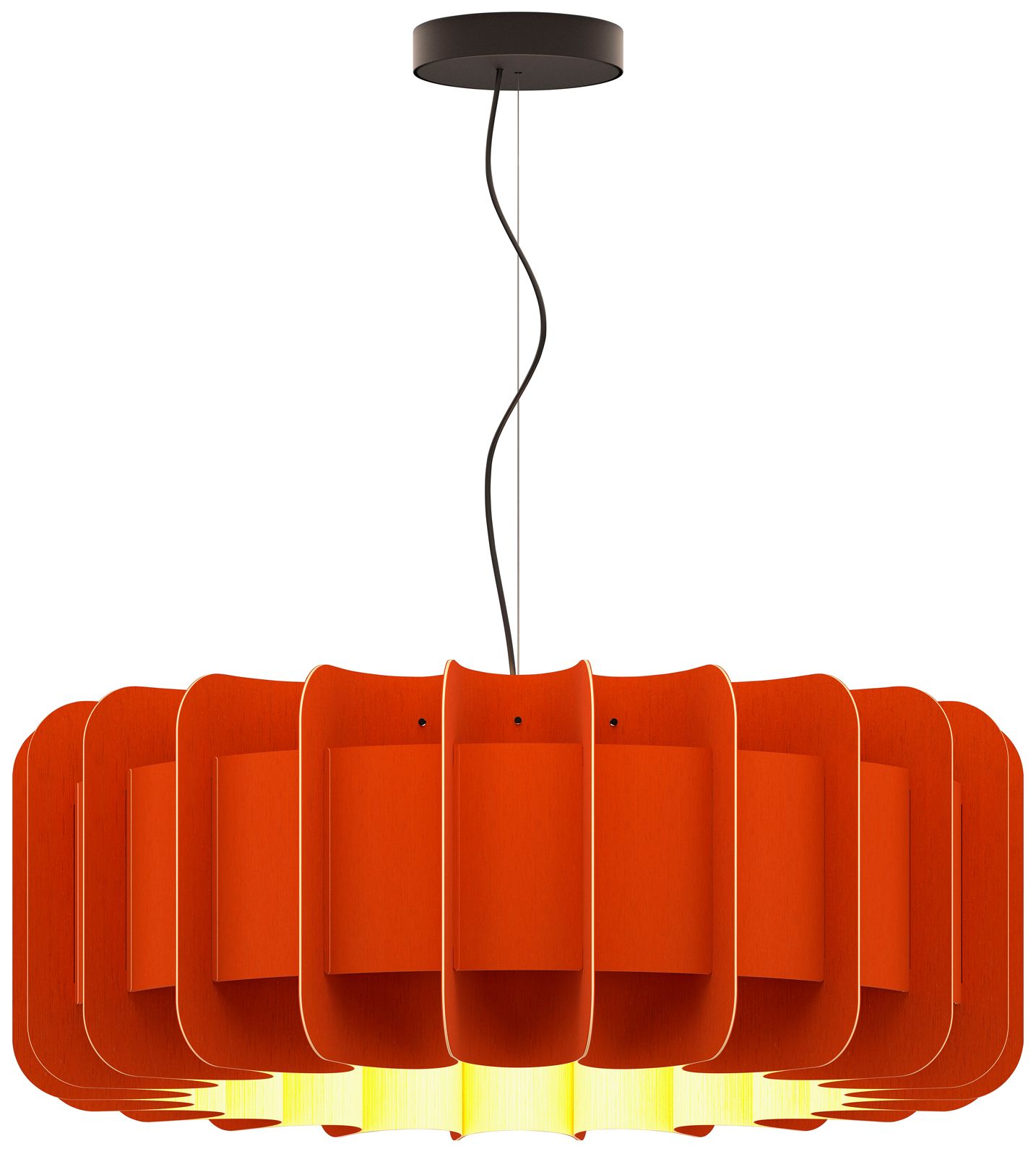 Clarissa 29.1" Wide Terracotta Pendant