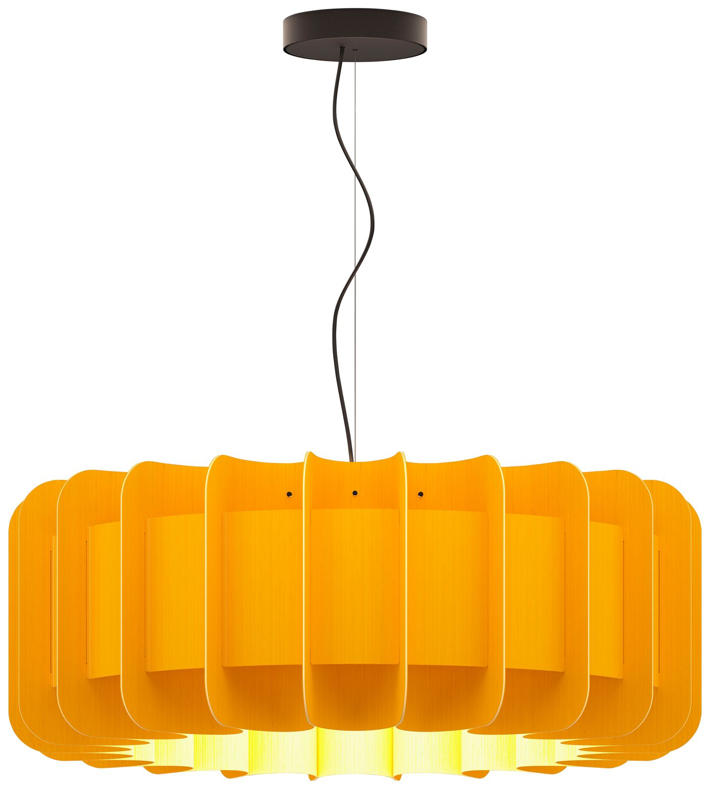 Clarissa 29.1" Wide Yellow Pendant