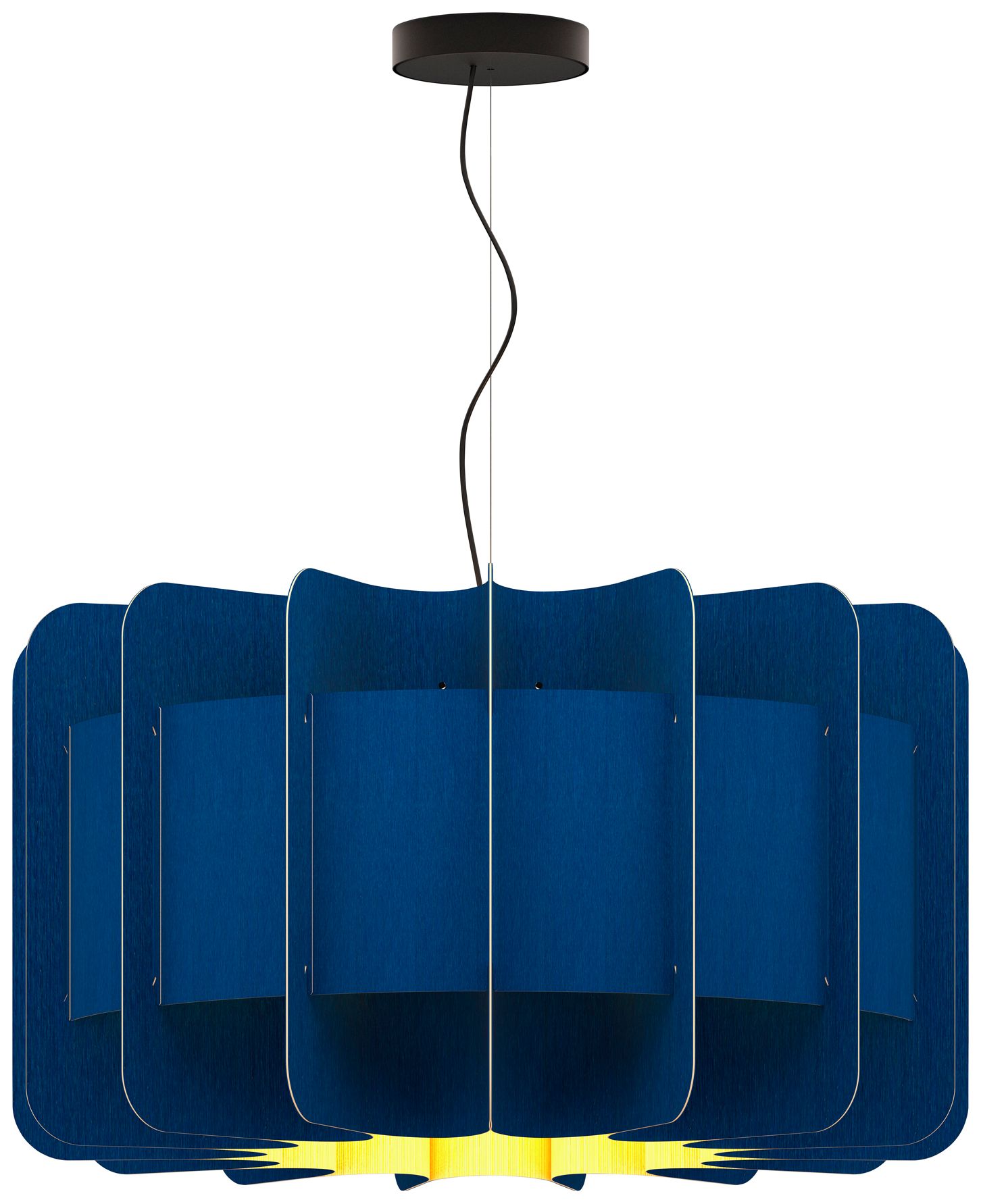 Clarissa 29.8" Wide Blue Pendant