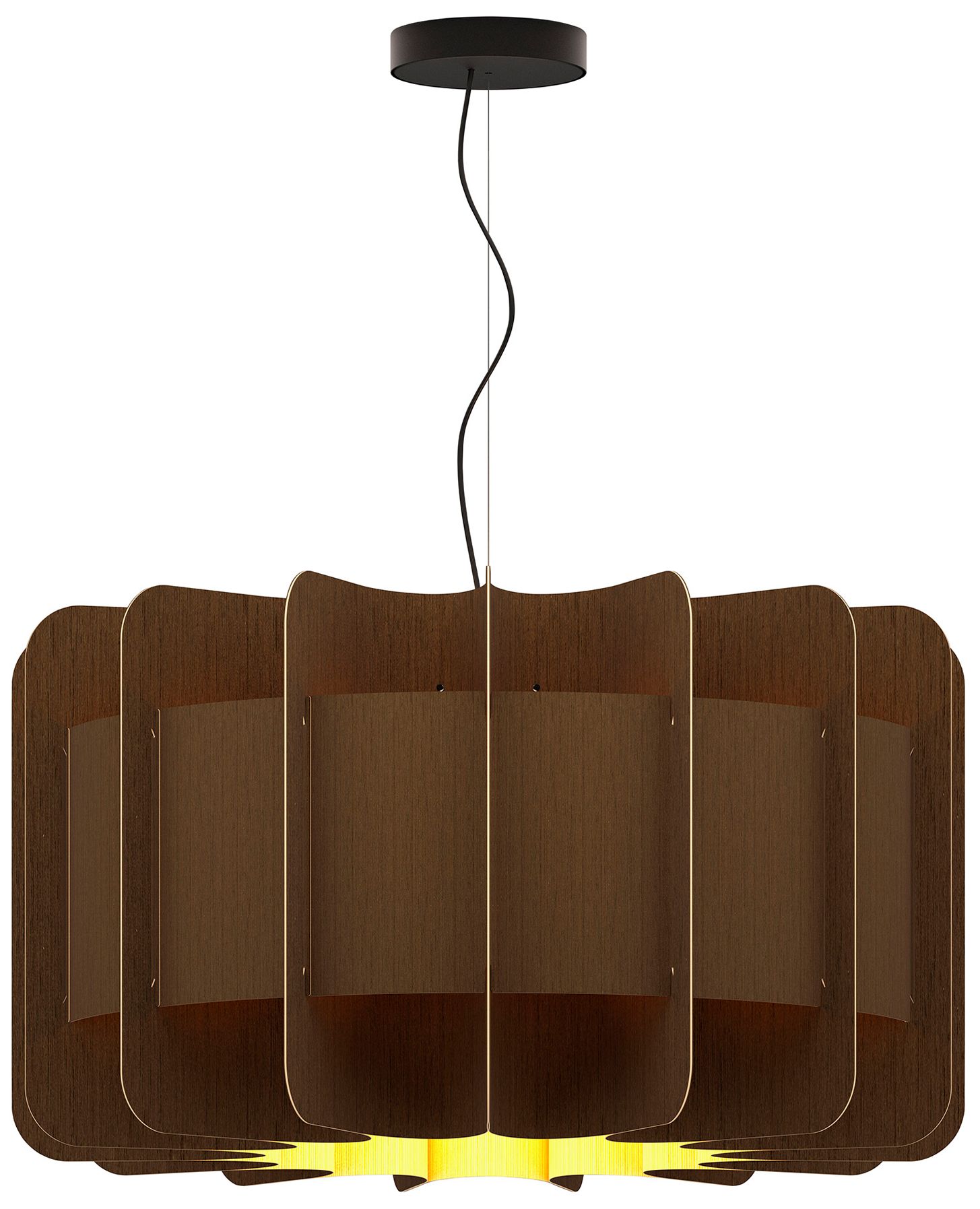 Clarissa 29.8" Wide Ebony Pendant