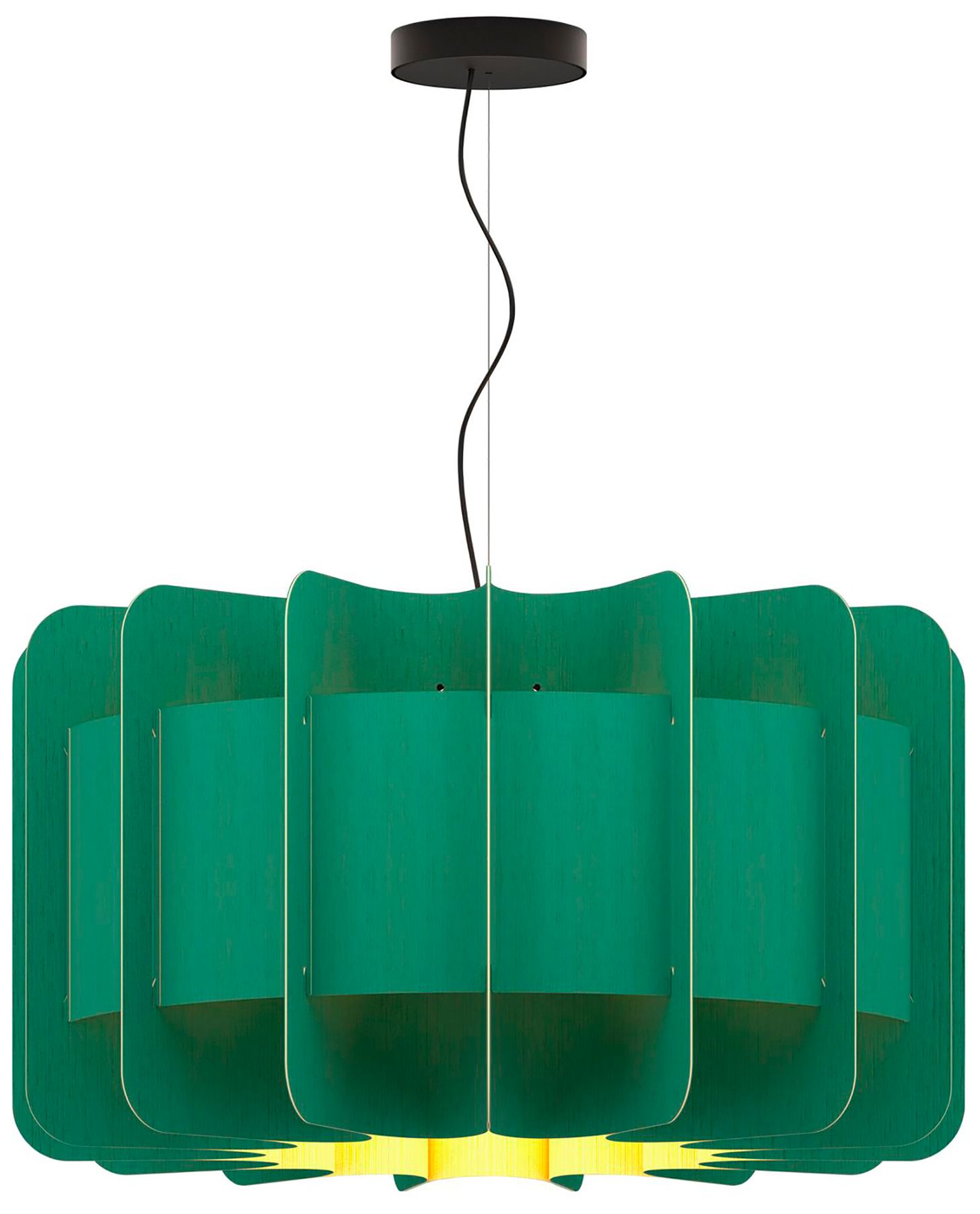 Clarissa 29.8" Wide Light Petrol Pendant