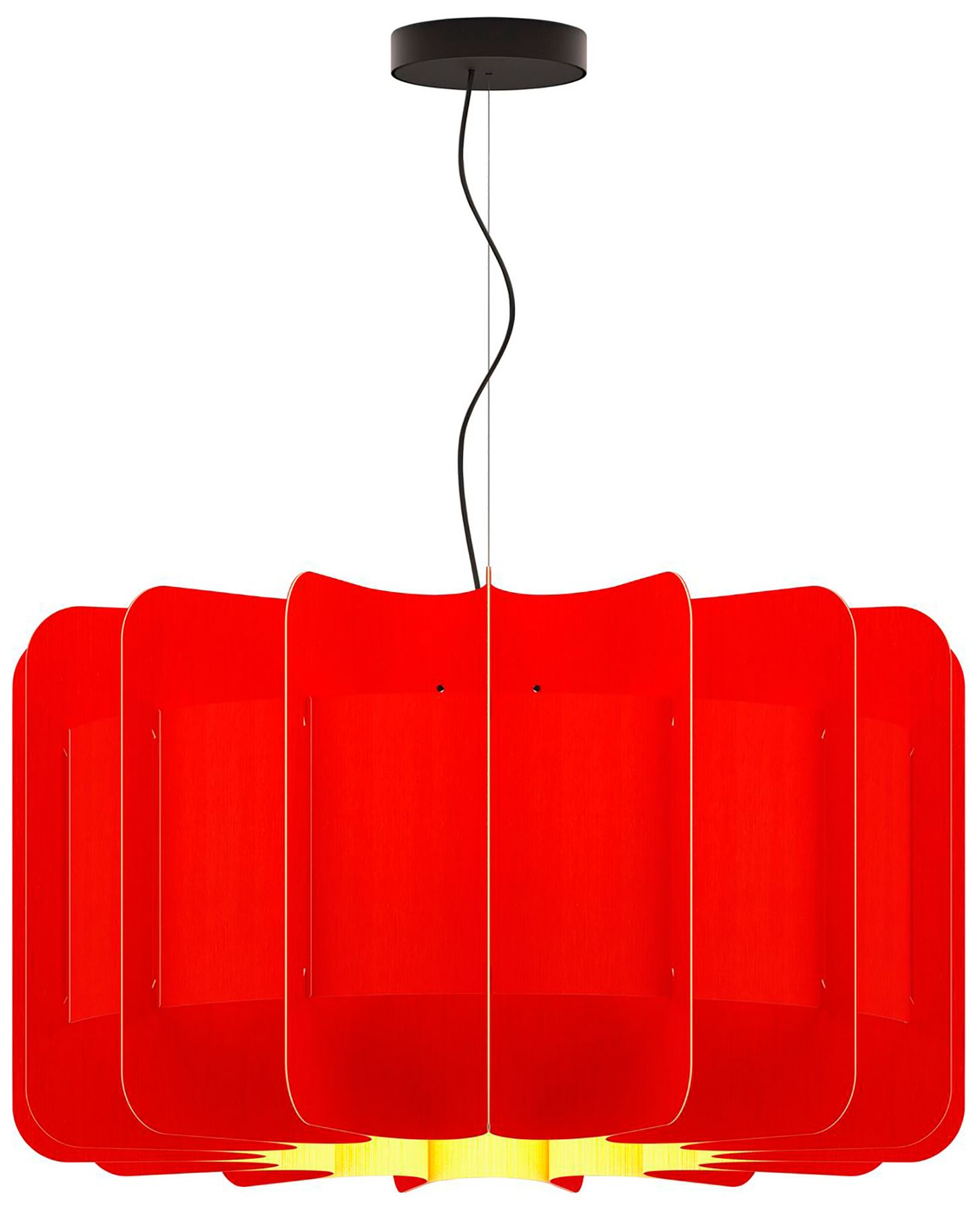 Clarissa 29.8" Wide Red Pendant