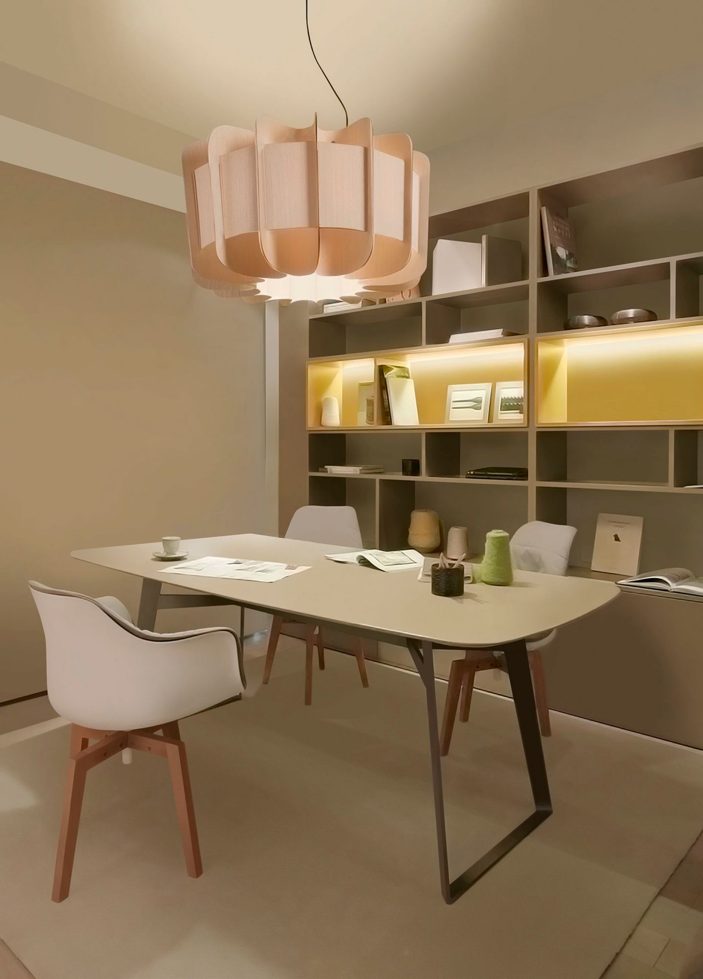 Image 3 Clarissa Pendant WEP - Rose Shade - Black Canopy - Size 29.8 more views