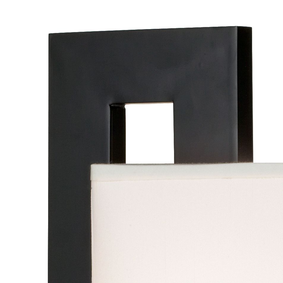 Image 4 Clark 20 1/2" Black and White Modern Lamp with Dimmer more views