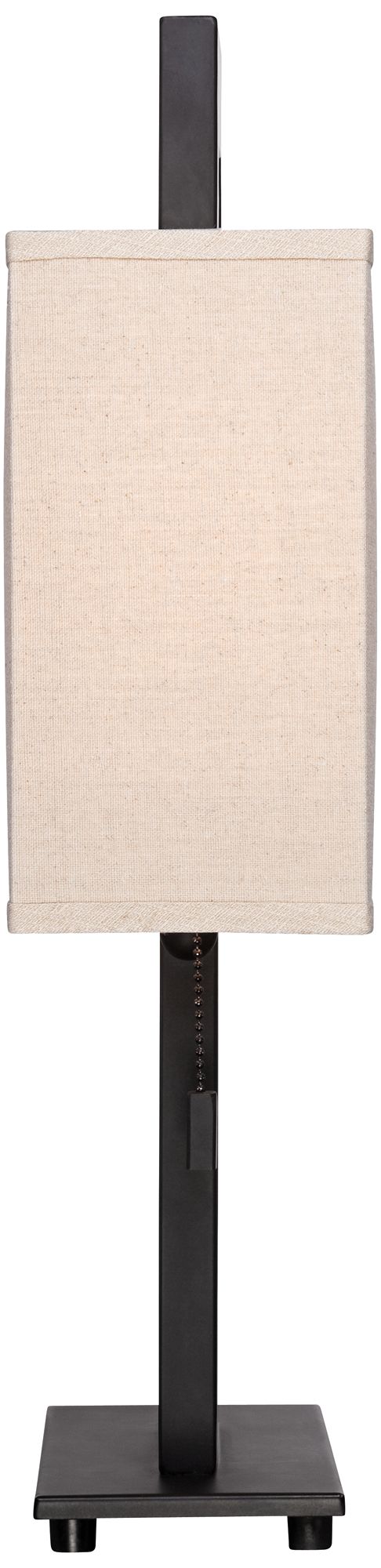 Image 6 Clark 20 1/2" Espresso Bronze Modern Pull-Chain Table Lamp more views