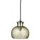 Clark Collection 10"W Taupe Jamie Young Glass Mini Pendant