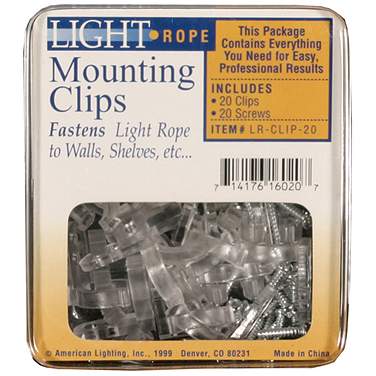American Lighting Aluminum Mounting Clips with Screws for Polar-2