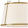 7_Clarke 24 1/2" Wide Lacquered Dark Brass Pendant Light more views