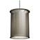 Clarus 12" Wide Empire Bronze and Opal Acrylic Pendant