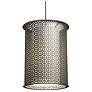 Clarus 12"W Empire Bronze and Opal Acrylic Pendant 0-10V LED