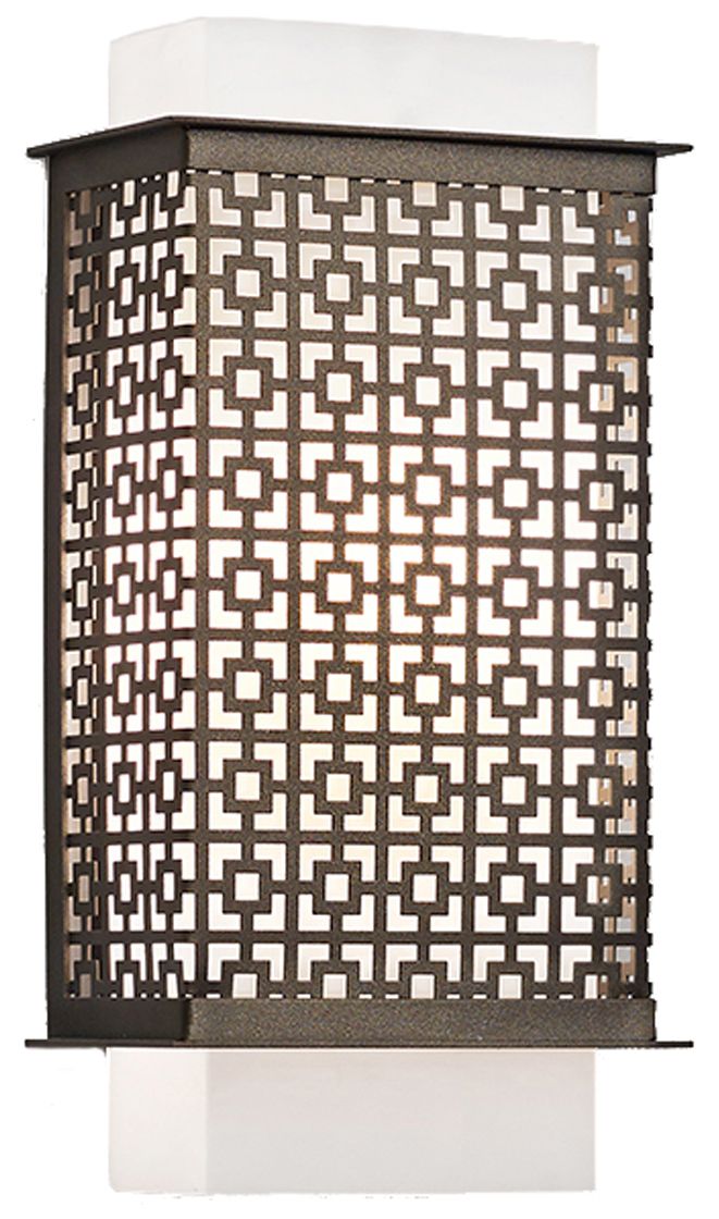 Clarus 13.5" High Chrome|Opal Acrylic ADA Sconce Triac LED