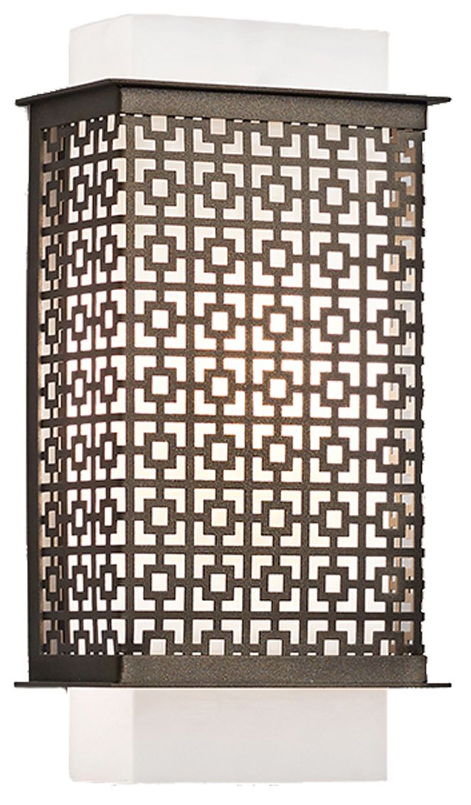 Clarus 13.5" High Chrome|Opal Acrylic ADA Sconce
