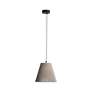 4_Clarus 14" LED Pendant in Grey Cement more views