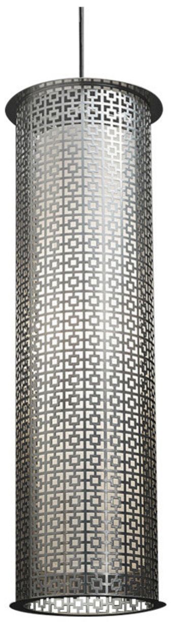Clarus 8" Wide Bronze Age|Opal Acrylic Pendant