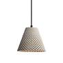 2_Clarus 8" LED Pendant in Grey Cement more views