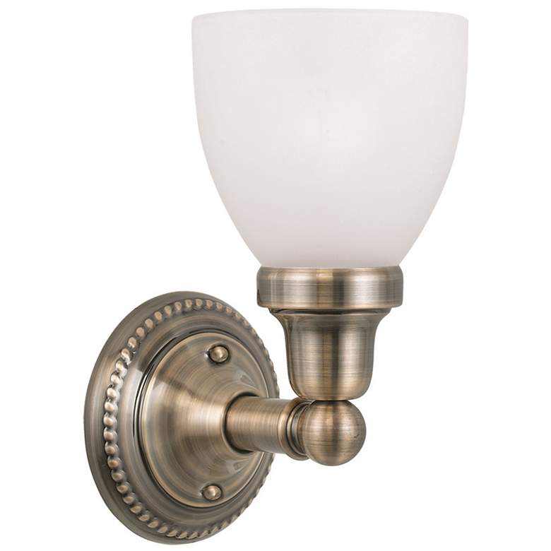Image 3 Classic 1 Light Antique Brass Bath Vanity more views