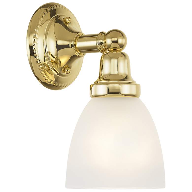 Image 1 Classic 1 Light Polished Brass Bath Vanity
