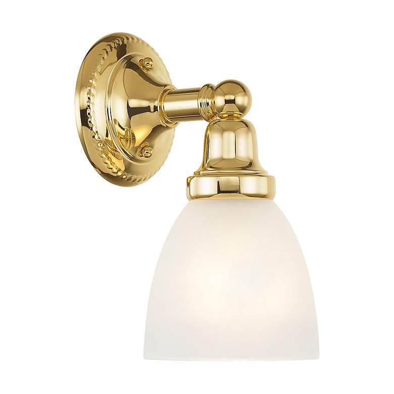 Image 3 Classic 1 Light Polished Brass Bath Vanity more views