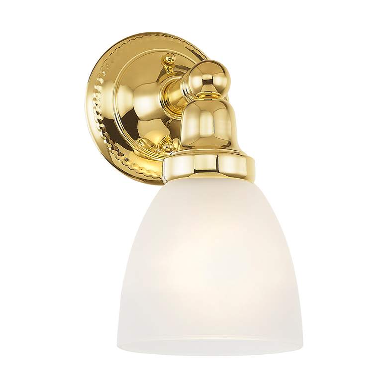 Image 5 Classic 1 Light Polished Brass Bath Vanity more views