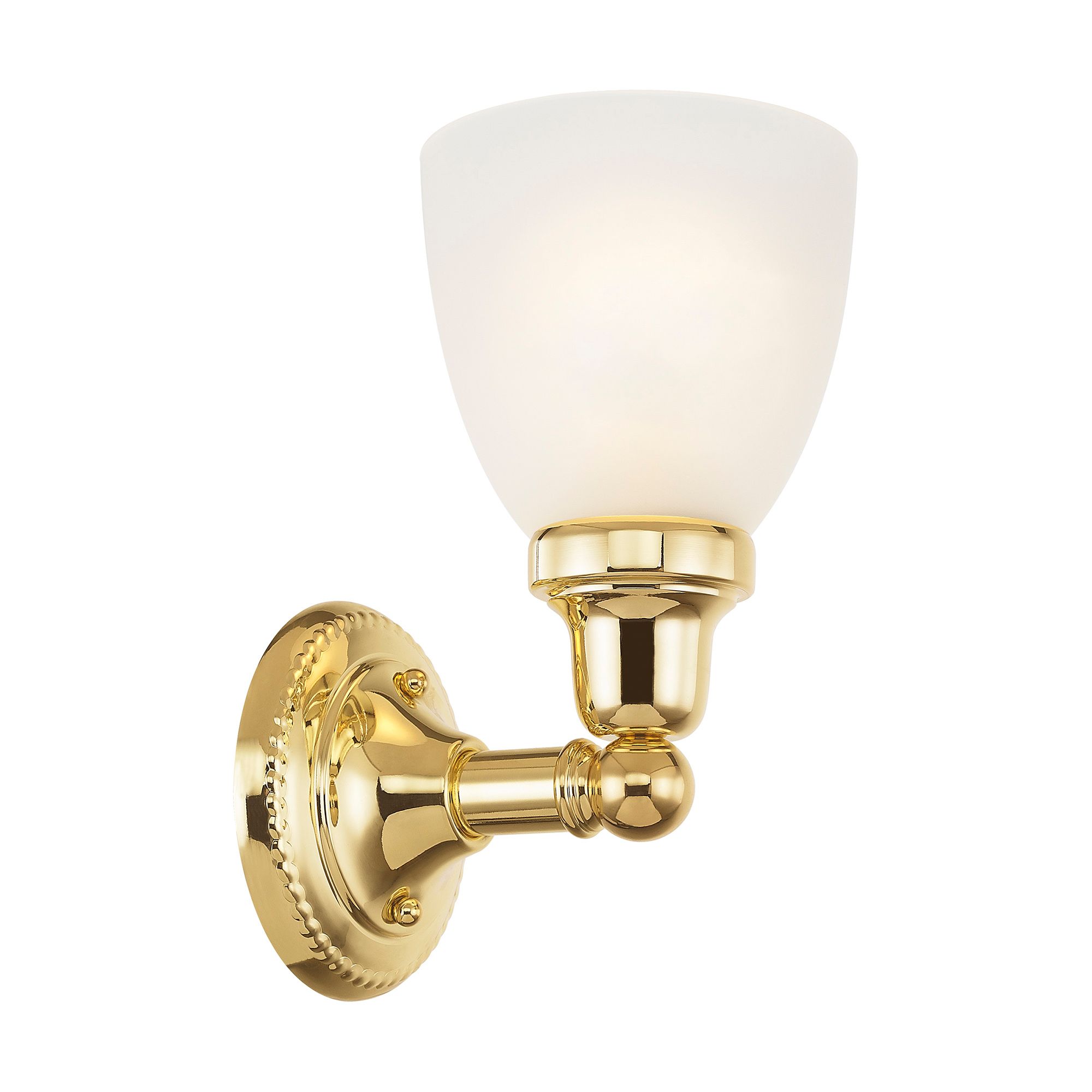 Classic 1 Light Polished Brass Bath Vanity