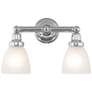 2_Classic 10" High Polished Chrome 2-Light Wall Sconce