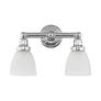 4_Classic 10" High Polished Chrome 2-Light Wall Sconce more views