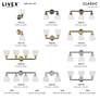 7_Classic 3-Light 10-in Brushed Nickel Bell Vanity Light more views