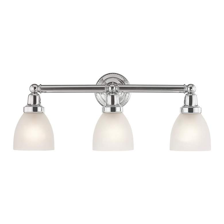Image 3 Classic 3 Light Polished Chrome Bath Vanity more views