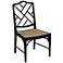 Classic Bamboo Black Side Chair