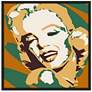 Classic Blonde II 37" Square Black Frame Giclee Wall Art