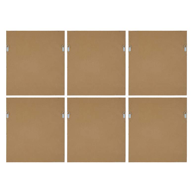 Image 7 Classic Botanicals 19" High 6-Piece Framed Wall Art Set more views