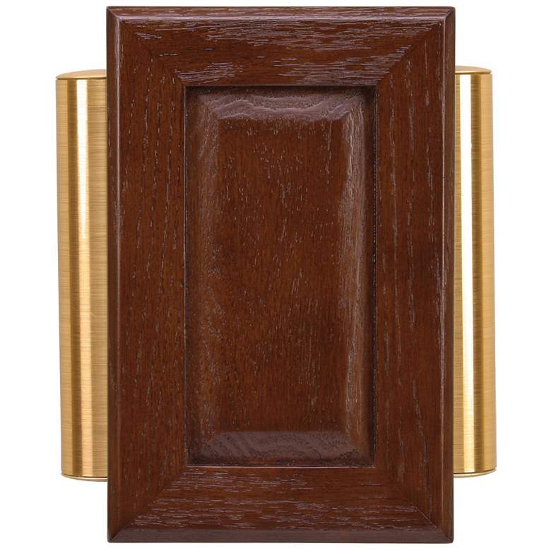 Image 1 Classic Cherry Red Oak with Side Tubes Door Chime