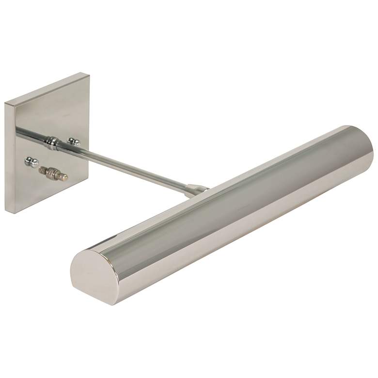 Image 1 Classic Contemporary 16"W Chrome Direct Wire Picture Light
