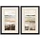 Classic Field 21"W x 33"H Framed Art Set of 2